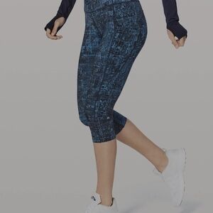 Lululemon Fast & Free Crop II Size 8